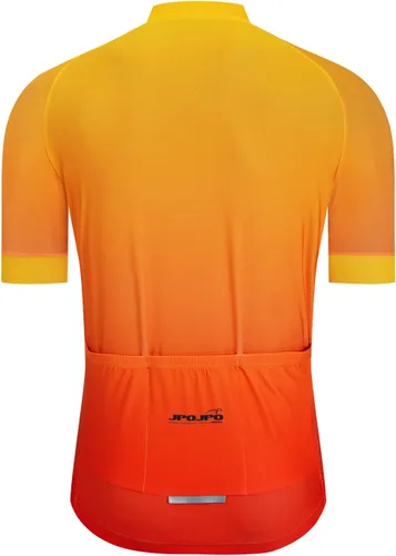 Miniatura 2 de Camiseta de ciclismo para hombre, camiseta de manga corta para ciclismo MTB, chaqueta reflectante para bicicleta con 3 bolsillos, tallas S-3XL
