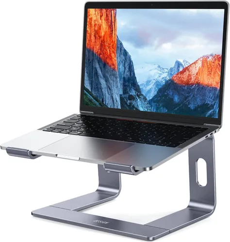 Miniatura 11 de BESIGN LS03 - Soporte elevador de aluminio para laptop, ergonómico y desmontable, elevador para computadora, compatible con MacBook Air, Pro, Dell