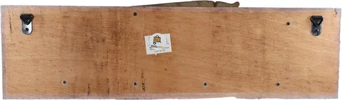 Miniatura 8 de Ebros Gift Escopeta rústica de 20 pulgadas de largo con ganchos de bala de munición montados en tablones de madera para colgar en la pared, pasillo