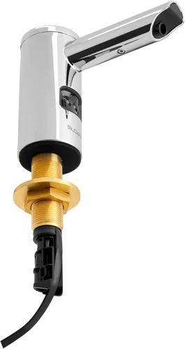 Miniatura 4 de Sloan ESD-2000 Dispensador de jabón de espuma montado en la cubierta, sensor infrarrojo activado, acabado cromado pulido, funciona