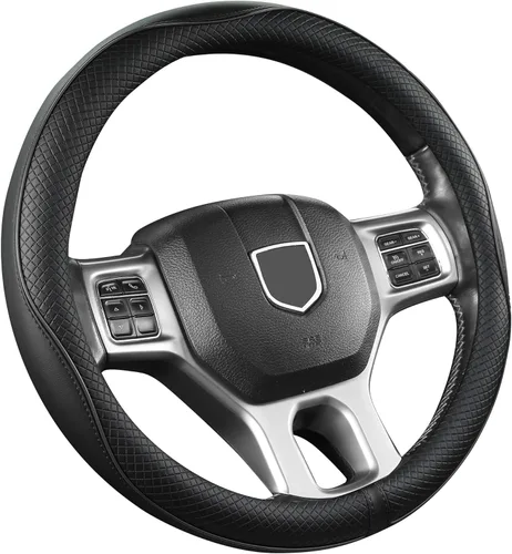 Miniatura 19 de West Llama Funda personalizada para volante de automóvil Dodge RAM 1500 2500 3500, 15.5-16 pulgadas