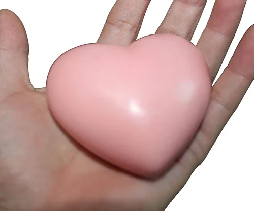 Miniatura 4 de Molde transparente de silicona en forma de corazón 3D para San Valentín, arte de resina epoxi, fabricación de velas y jabón, producto de Paquete