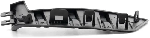 Miniatura 6 de Para Chevy Silverado 1500 2019 2020 2021 2022 Moldura de Cubierta de Parachoques Lado del Conductor Delantero Exterior Texturizado Hecho