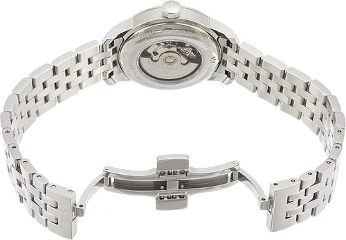 Miniatura 3 de c Le Locle reloj automático negro madre perla diamante Dial señoras T0062071112600