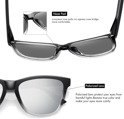 Miniatura 5 de MEETSUN Polarized Sunglasses for Women Men Classic Retro Designer