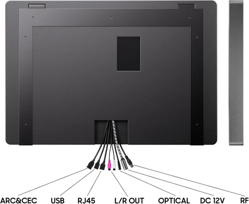 Miniatura 4 de SYLVOX TV Inteligente de 19'' Espejo Mágico de Baño Resistente al Agua LED TV 1080P 500NITS Alto Brillo Altavoces Frontales Duales Montaje en Pared