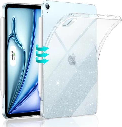 Miniatura 10 de ESR Funda para iPad Air de 11 pulgadas M3/M2 (2025/2024), iPad Air 5ª/4ª generación (2022/2020), delgada y ligera, resistente al amarilleo, cubierta