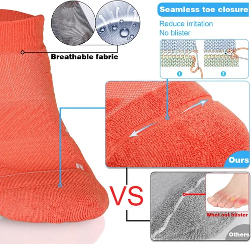 Miniatura 3 de Calcetines Coolmax deportivos antiampollas que absorben las ampollas sin costuras antiolor