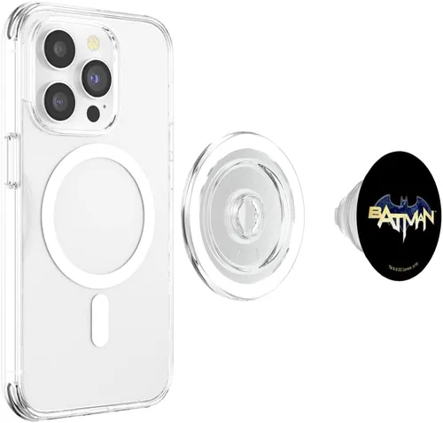 Miniatura 4 de PopSockets MagSafe PopGrip con logotipo de Batman para iPhone
