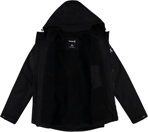 Miniatura 3 de Hurley Chaqueta de Invierno para Hombre - Parka Cálida con Cremallera y Capucha, Forrada de Sherpa, con Múltiples Bolsillos (Tallas S-XL)
