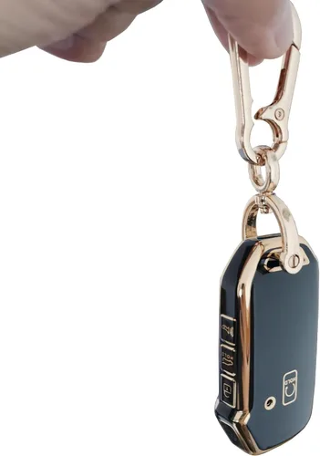 Miniatura 5 de Para Kia Funda para Llavero con Control Remoto sin Llave con Llavero Inteligente Compatible con Kia Telluride 2023 2024 Funda para Llavero de Coche