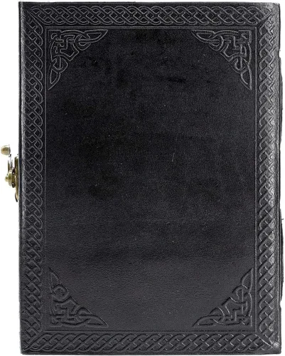 Miniatura 3 de Diario/cuaderno de cuero hecho a mano. Diario/cuaderno para hombres y mujeres sin rayas de tamaño mediano. Bloc de escritura o bocetos, regalo