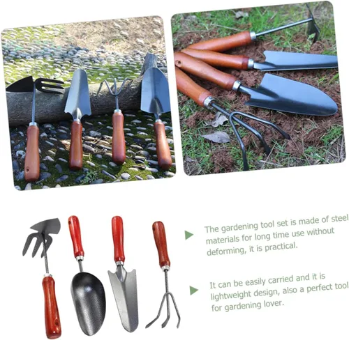 Miniatura 4 de 1Set Garden Tool Durable Gardening Shovels and Trowels for Planting Weeding and Digging for Home Gardening and Outdoor Activities