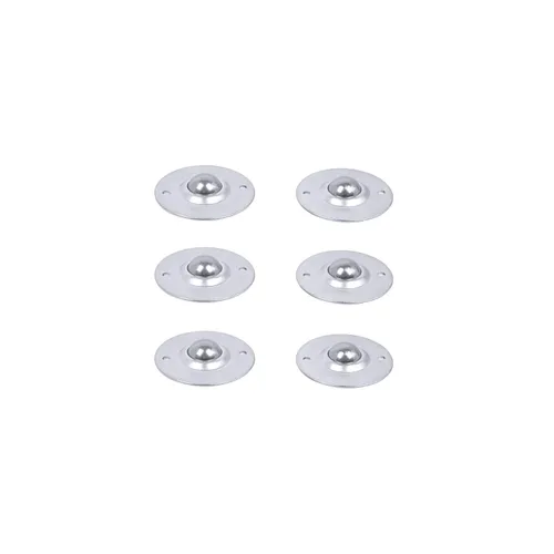 Rodamientos de transferencia de bolas de rodillos - Unidad de transferencia de bolas montada en brida de 2 agujeros de 5/8 pulgadas, rodillo de