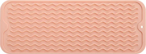 Miniatura 144 de MicoYang Alfombrilla de silicona para secado de platos para múltiples usos, fácil de limpiar, ecológica, resistente al calor, alfombrilla