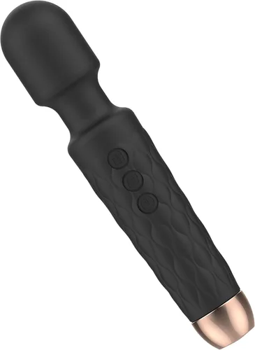 Masajeador personal, masajeador inalámbrico de mano, potente combinación, impermeable y portátil, distancia de estrés mágico, adecuado para dolor de