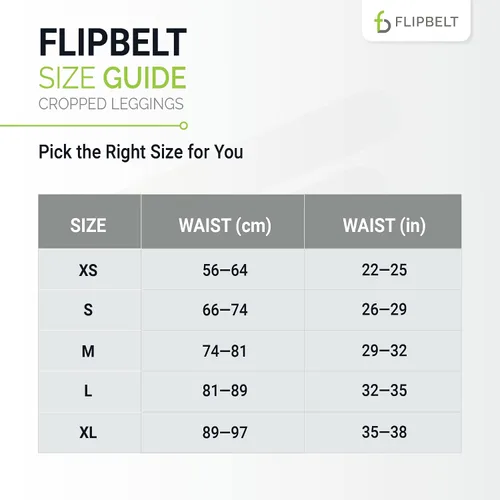 Miniatura 6 de FlipBelt Women's Standard Mid Rise Athletic Leggings