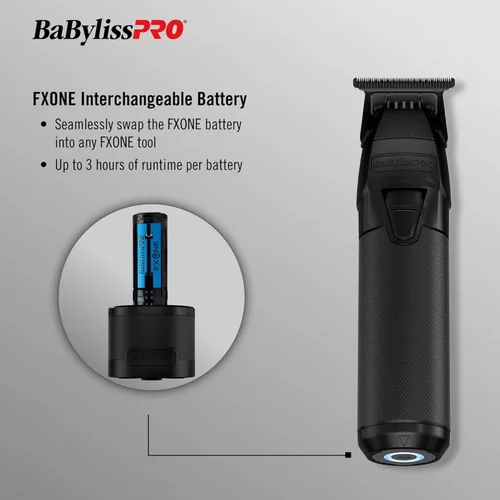 Miniatura 2 de BaBylissPRO FXONE Professional Cordless Outlining Trimmers for Men with Interchangeable Battery