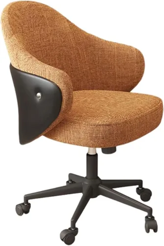Miniatura 9 de Ergonomic Office Chair with Armrests and Wheels, Wide Seat Desk Chairs for Home Office, Apartment, Vanity