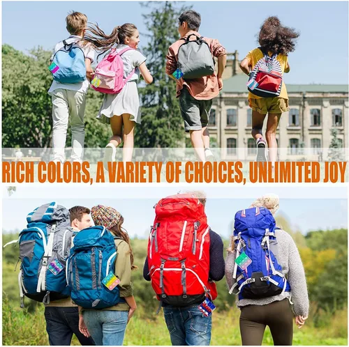 Miniatura 5 de 100 piezas de mini llavero de color aleatorio, juguete sensorial de silicona para apretar burbujas que hacen divertido para niños, alivio