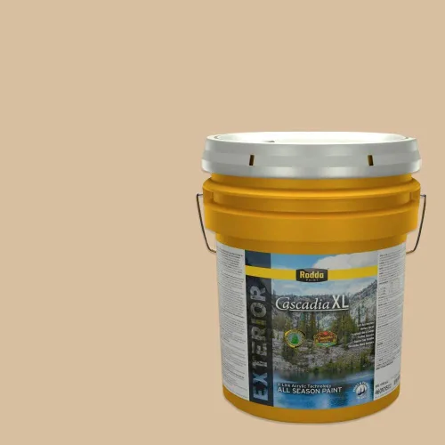 Miniatura 5 de Rodda Paint CASCADIA XL Pintura e imprimación satinada exterior en uno, cuarto de galón, abulón