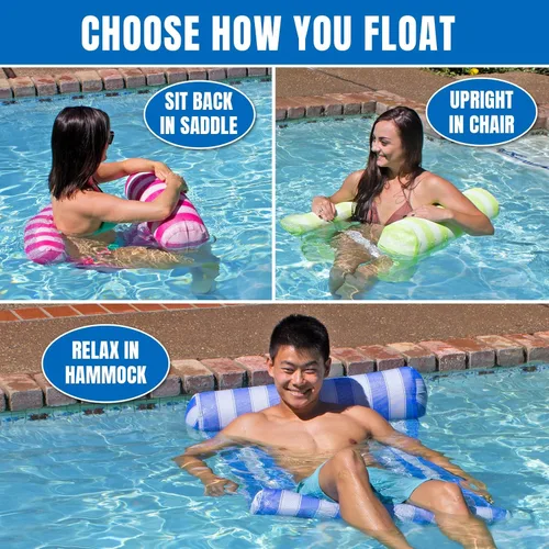 Miniatura 3 de Poolmaster Piscina Agua Hamg Mock Lounge, Rosa, Modelo: 07436