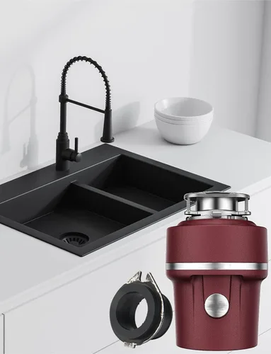 Miniatura 7 de Piezas de eliminación de basura para Insinkerator, 75499 Piezas de repuesto de acoplador flexible compatibles con Insinkerator Anti-Vibración