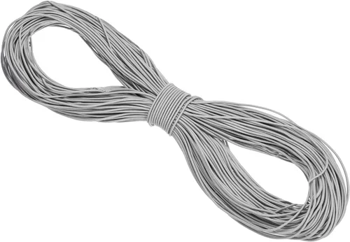 Miniatura 17 de PATIKIL Cuerda elástica elástica de 109 yardas (328.1 ft), cuerda elástica pesada de 0.059 in, albaricoque para manualidades, correas de gancho