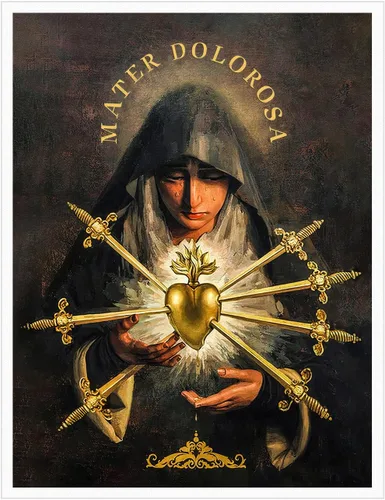 Miniatura 16 de NONBER Póster vintage de la Virgen María, arte religioso, arte católico, arte religioso, lienzo, pintura, pósteres e impresiones artísticas