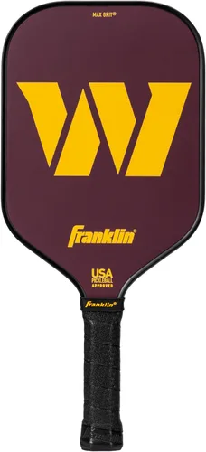 Miniatura 34 de Franklin Sports NFL Pro Pickleball Paddle – Pala de Pickleball Pro de Serie Signature de 13 mm con Superficie MaxGrit - Equipo NFL Oficial