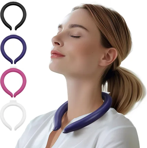 Miniatura 8 de Magic Gel Bolsa de hielo para el cuello, bolsa de hielo para el hombro, envoltura refrescante para el cuello, anillo enfriador, almohadilla fría