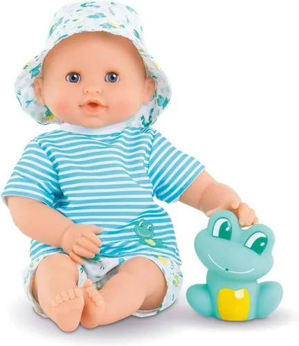 Miniatura 7 de Corolle Mon Premier Poupon Bath Baby Alyzee - Muñeca de baño con animales de baño, ojos dormidos, fragancia de vainilla, vestidos extraíbles, 11.8