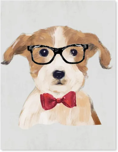 Miniatura 12 de Andaz Press Póster impreso para pared de perro, 8.5 x 11 pulgadas, Shih Tzu en lazo rosa, 1 paquete, regalo de cumpleaños de Navidad, sin marco