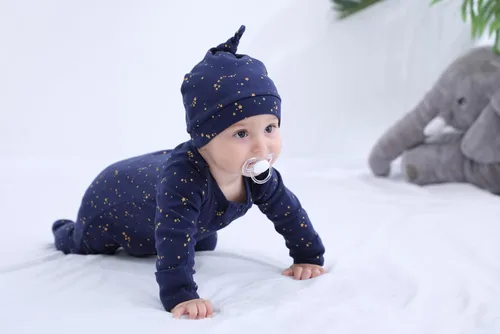 Miniatura 8 de Owlivia Sombrero orgánico del nudo del bebé, gorritos del bebé del hospital recién nacido, casquillo infantil unisex