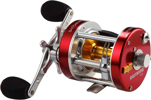 Miniatura 9 de KastKing Rover Round Baitcasting Fishing Reel, Perfect Conventional Reel for Catfish, Salmon/Steelhead, Striper Bass and Inshore Saltwater Fishing