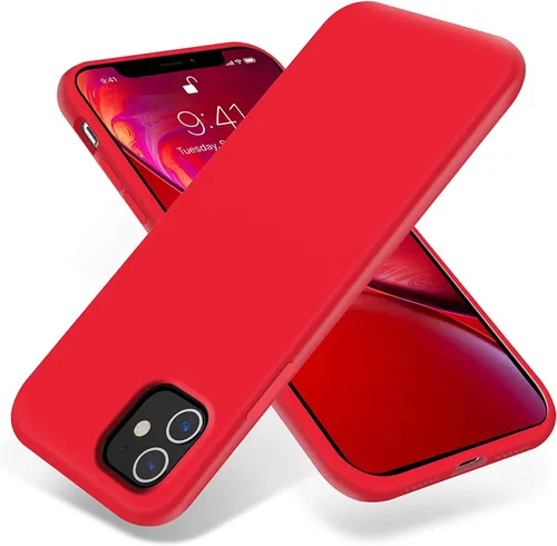Miniatura 226 de OTOFLY Funda para iPhone 11, funda para teléfono 11, delgada, a prueba de golpes, antihuellas, forro de microfibra antiarañazos, funda protectora