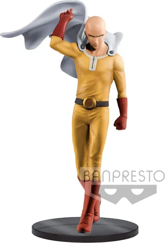 Miniatura 2 de Banpresto One Punch Man DXF-Premium Figure-Saitama, multicolor