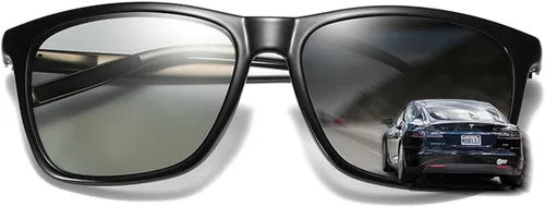 Gafas de lectura bifocales fotocromáticas de transición de magnesio de aluminio para mujeres hombres lupa presbicia gafas de sol lectores
