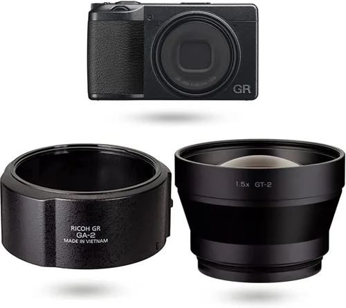 Miniatura 10 de Ricoh GR IIIx, Negro, Cámara digital compacta con sensor CMOS de tamaño APS-C de 24MP, lente GR de 40mmF2.8 (en formato de 35mm)