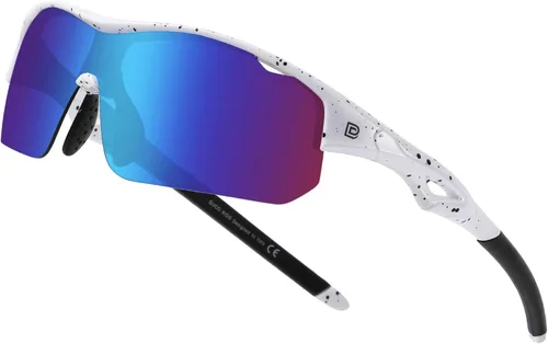 Miniatura 8 de DUCO DK261 - Gafas de sol deportivas de béisbol para jóvenes, con marco TR90 irrompibles, ligeras, para niños y niñas