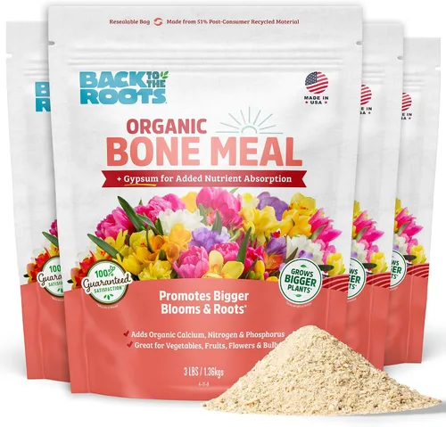 Miniatura 14 de Back to The Roots Harina de sangre 100% orgánica Fabricada en los EE. UU. Nutrición premium para jardinería de plantas de interior y exterior
