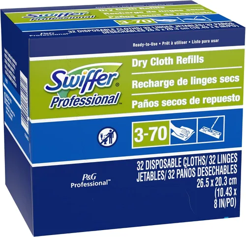Miniatura 2 de Swiffer 33407BX - Sistema de recarga en seco, paño, blanco, 32/caja