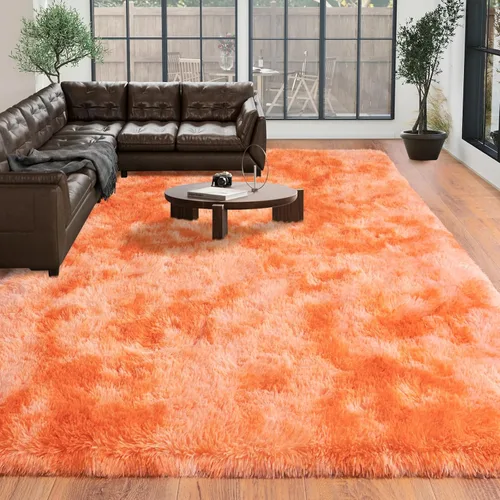 Miniatura 86 de Dssimo - Alfombra superesponjosa para la habitación, alfombra de área moderna, pequeña, suave y acogedora de felpa para niños, niñas y adolescentes