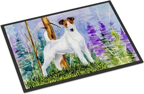 Miniatura 285 de Caroline's Treasures SS8220MAT - Felpudo afgano de 18 x 27 pulgadas, para interiores y exteriores, para entrada, antideslizante, lavable, de pelo