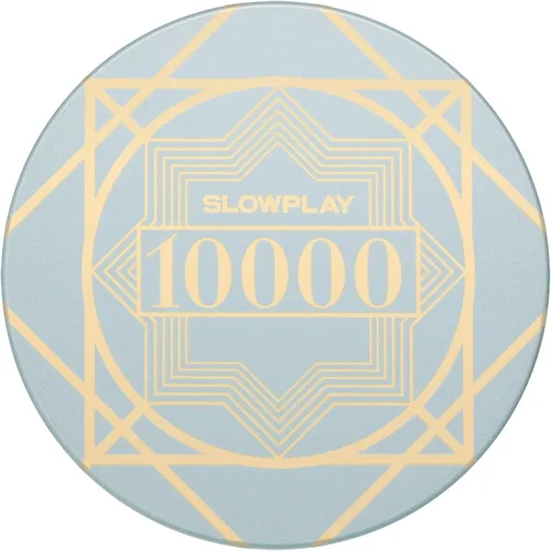Miniatura 18 de SLOWPLAY Nash - Fichas de póquer de cerámica a granel, fichas de póquer de cerámica de grado casino de 0.42 oz para Texas Hold'em, fichas 10