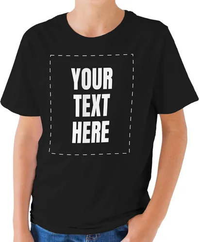Miniatura 22 de GotPrint Camisa personalizada para hombres, mujeres, añade tu propio texto, camisetas personalizables, camiseta personalizable en la parte delantera