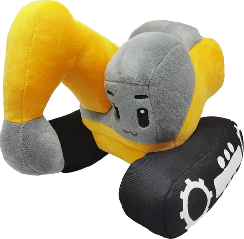 Miniatura 9 de Juguete de Carro de Ambulancia de Peluche Suave Camión Blanco Súper Lindo Peluche Excelentes Regalos para Niños o Fiesta de Cumpleaños 10.6 Pulgadas