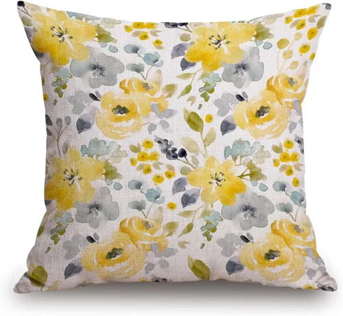 Miniatura 20 de TSSOHU Funda de almohada de granja de 18 x 18 pulgadas, funda de almohada tropical, hojas de palma tropical, Hawaii, selva, fundas de almohada Tss11