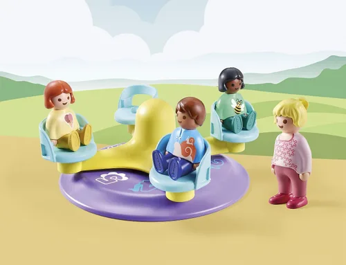 Miniatura 3 de Playmobil 1.2.3: Número-Merry-Go-Round