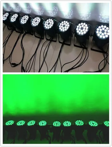 Miniatura 5 de 4 set etapa par luz 18pcs 4 en 1 RGBW LED no impermeable LED par luz